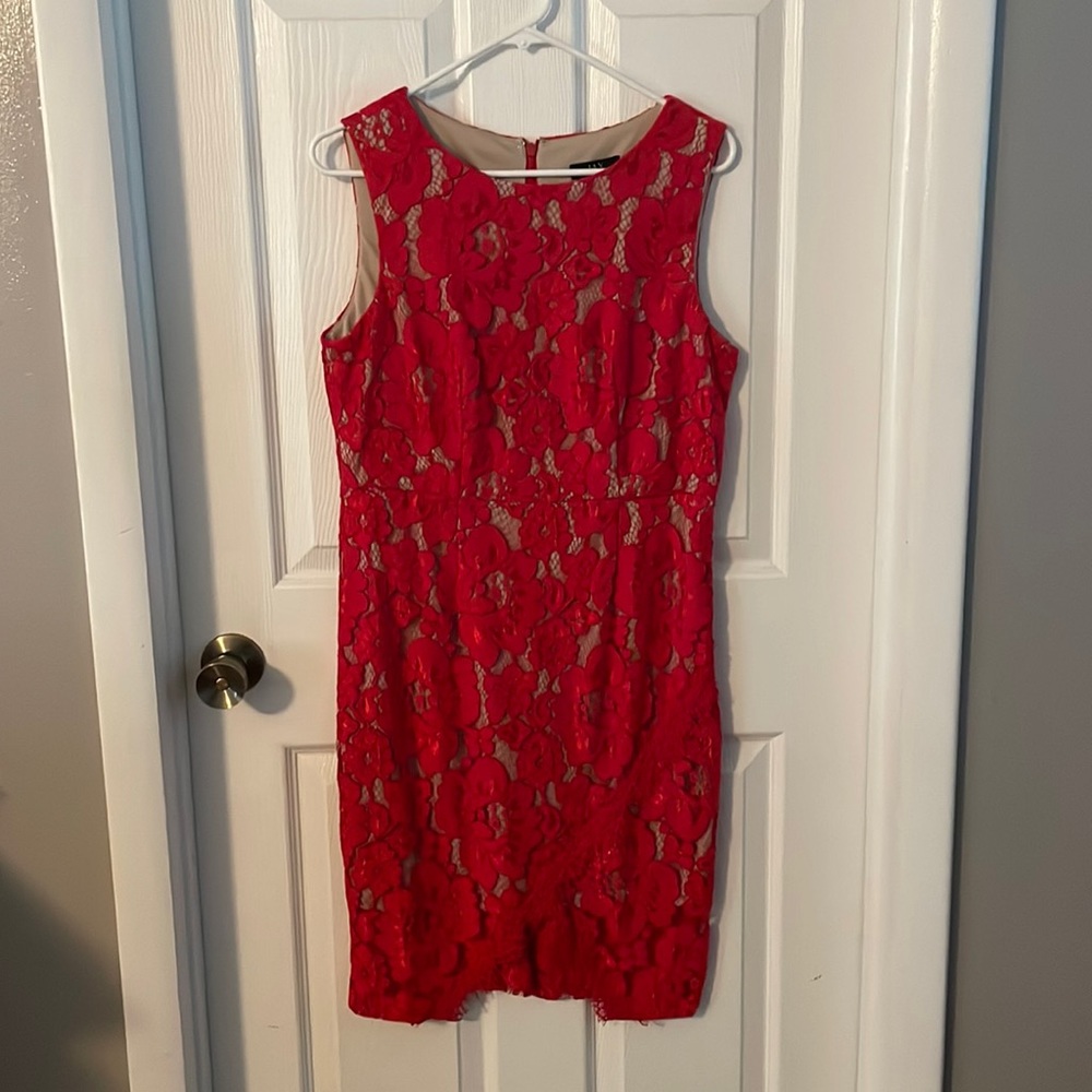 Jax Red Lace Dress